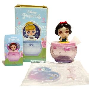 Miniso Disney Princess Snow White Jewelry Box Dreamy Flowers Blind Box Sparkly